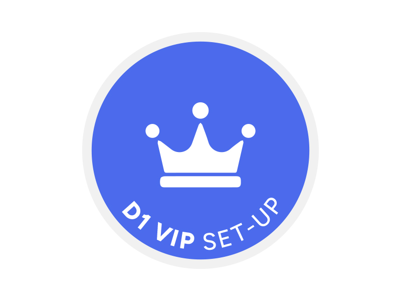 D1 VIP Drone Set-Up Service